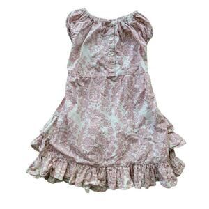 Paper Wings | Floral Ruffle Dress | 4 Years